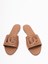 Dolce & Gabbana Calfskin Sliders With `DG` Logo