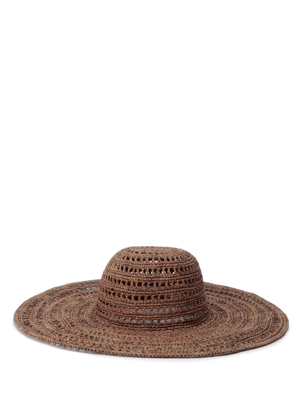 Ibeliv Raffia Woven Sun Hat In Brown 