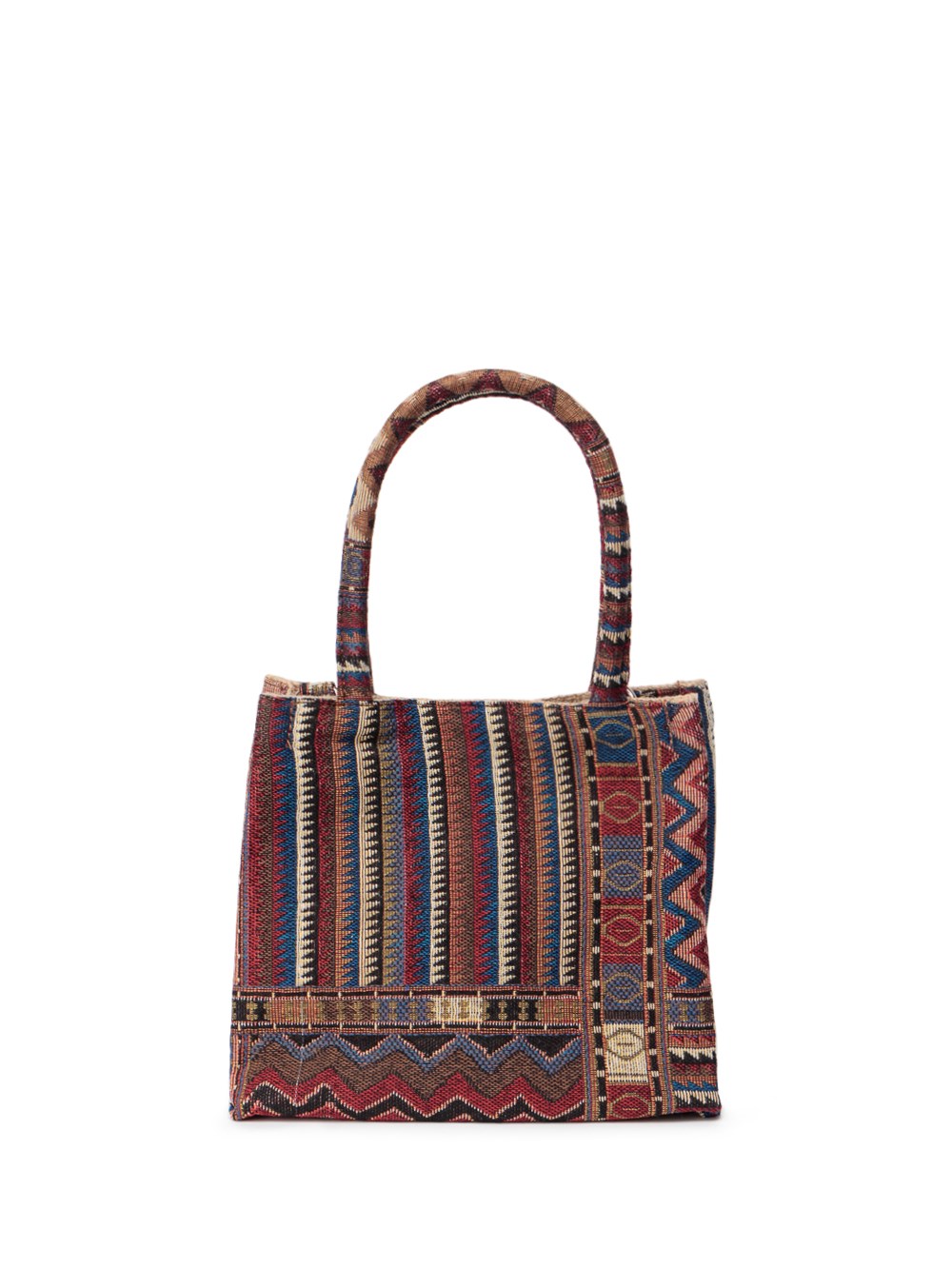 La Milanesa Embroidered Cotton Tote Bag In Multi | ModeSens