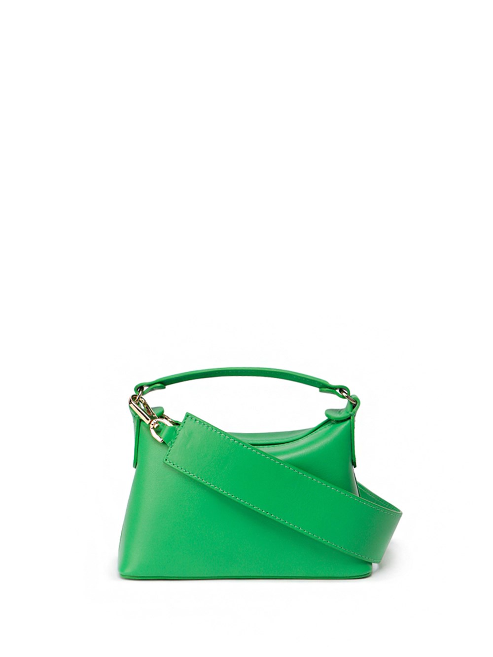 Liu •jo Mini Hobo Hand Bag In Green Leather