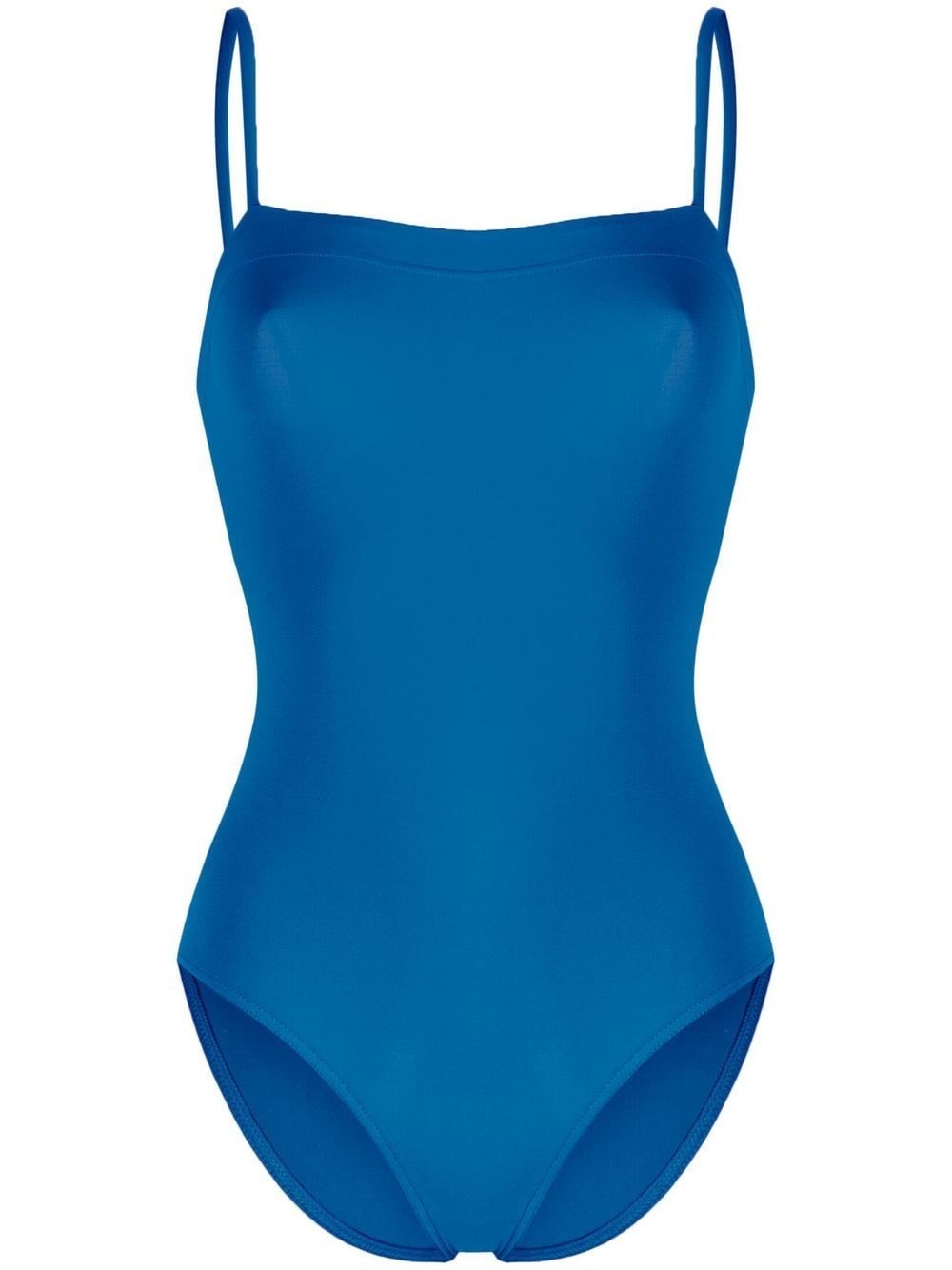 Eres Aquarelle One-piece Swimsuit With Thin Straps In Blu