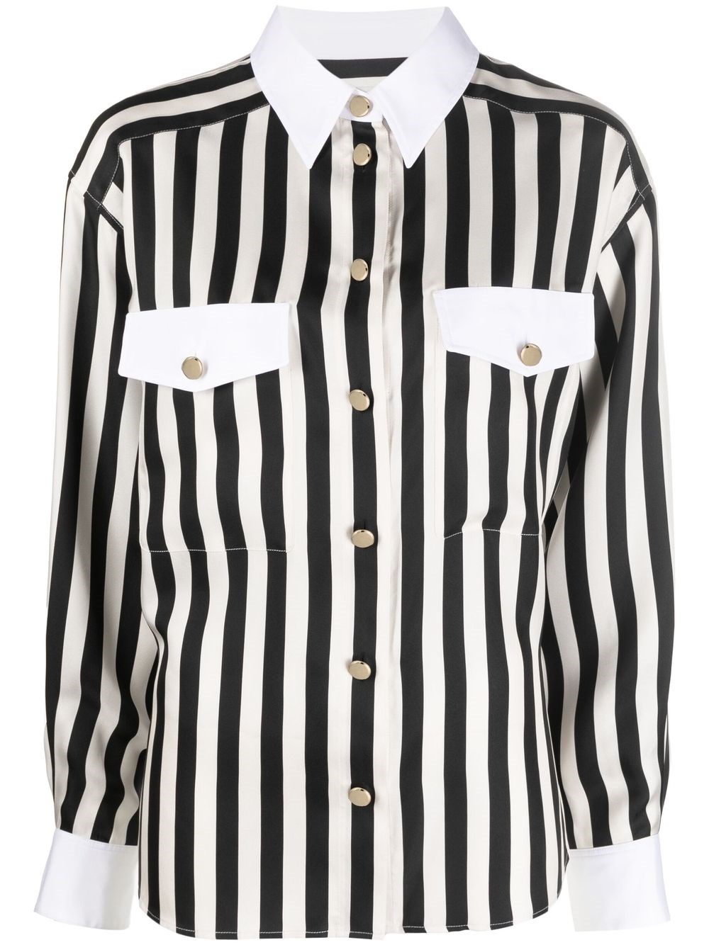 SAINT LAURENT STRIPED SHIRT