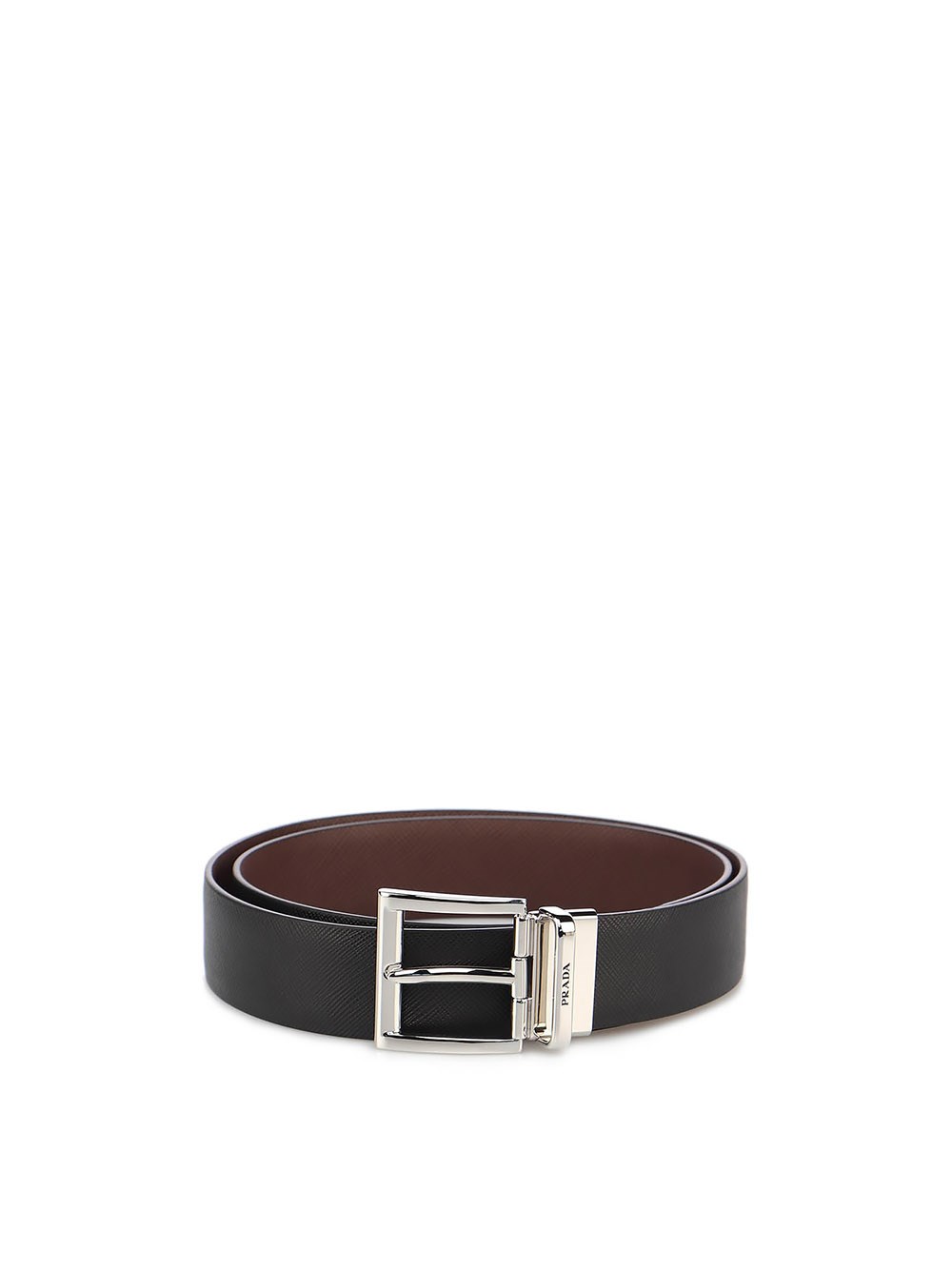 Prada Saffiano Leather Reversible Belt