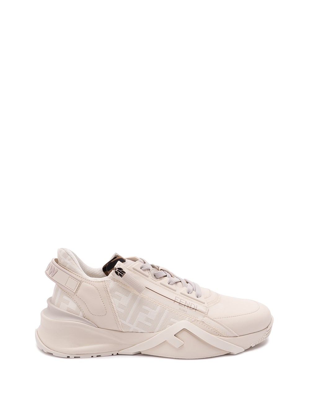 Fendi `flow` Sneaker In Bianco