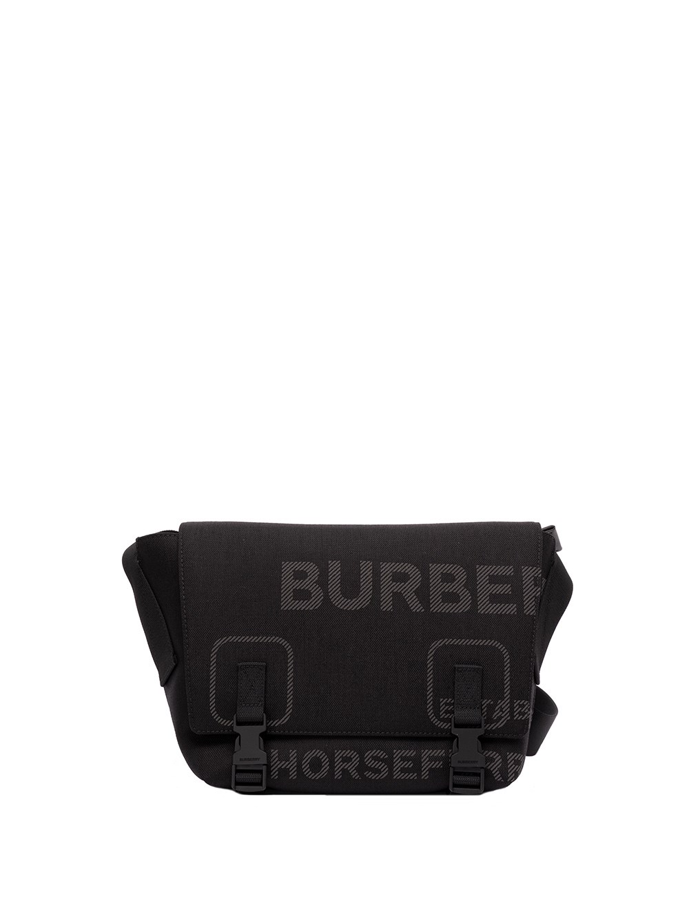 Horseferry Small Logo-print Messenger Bag In Black