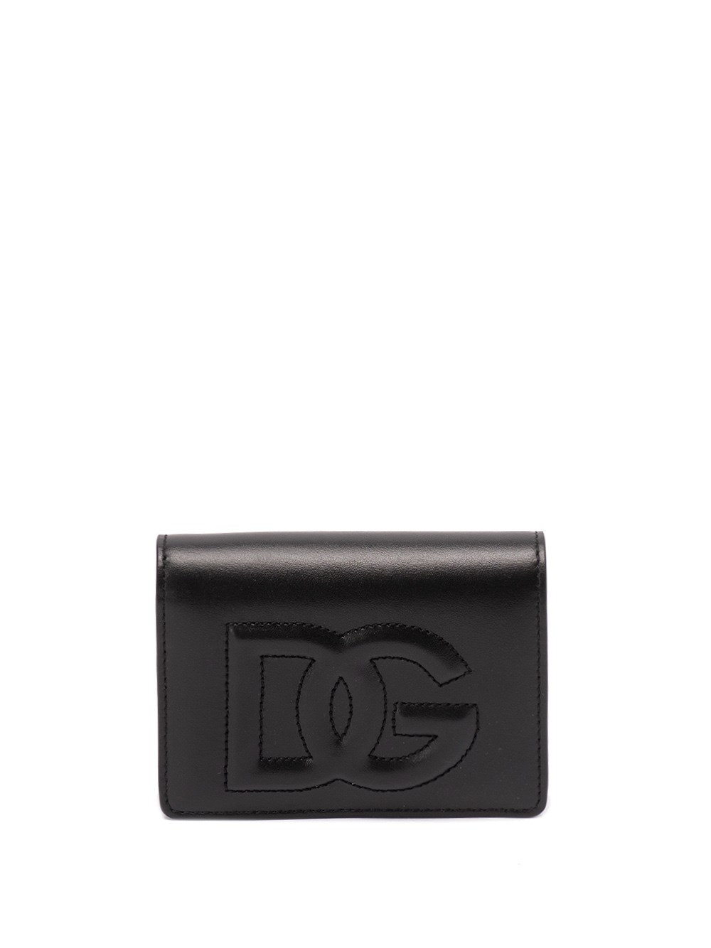 Dolce & Gabbana Wallet With Dg Logo In Nero