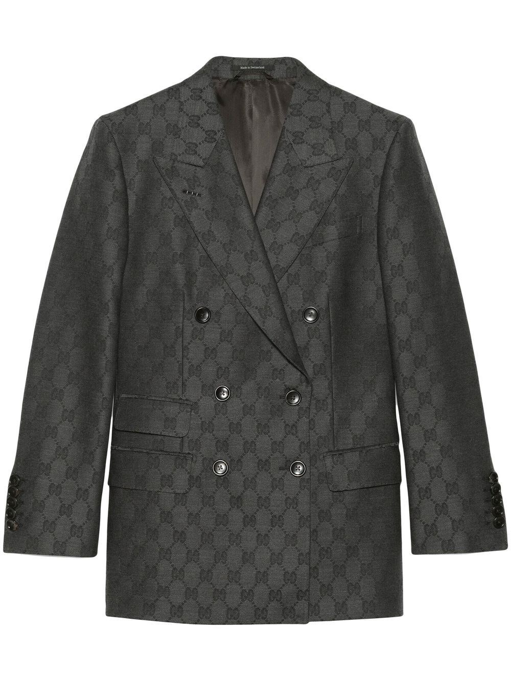 GUCCI `GG` DRY WOOL JACKET