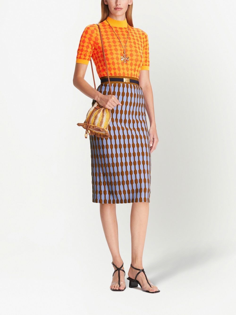 tory burch striped skirt available on Spinnaker - 20634