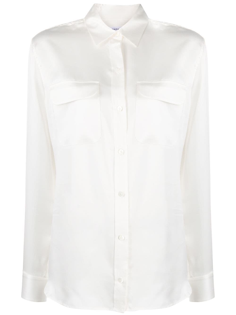 Shop Equipment `signature` Shirt In Bianco