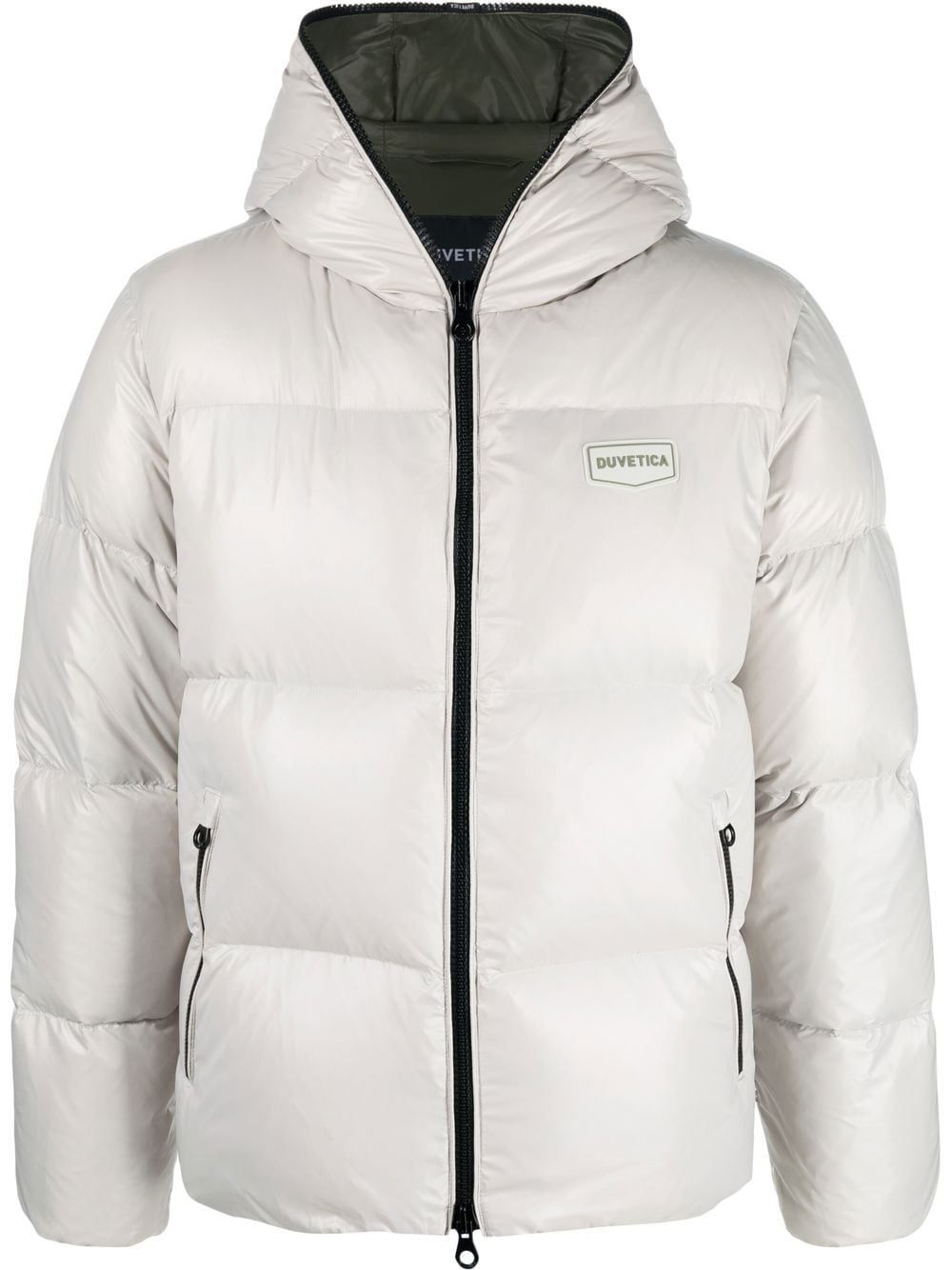 Duvetica Auva Down Jacket In Grigio