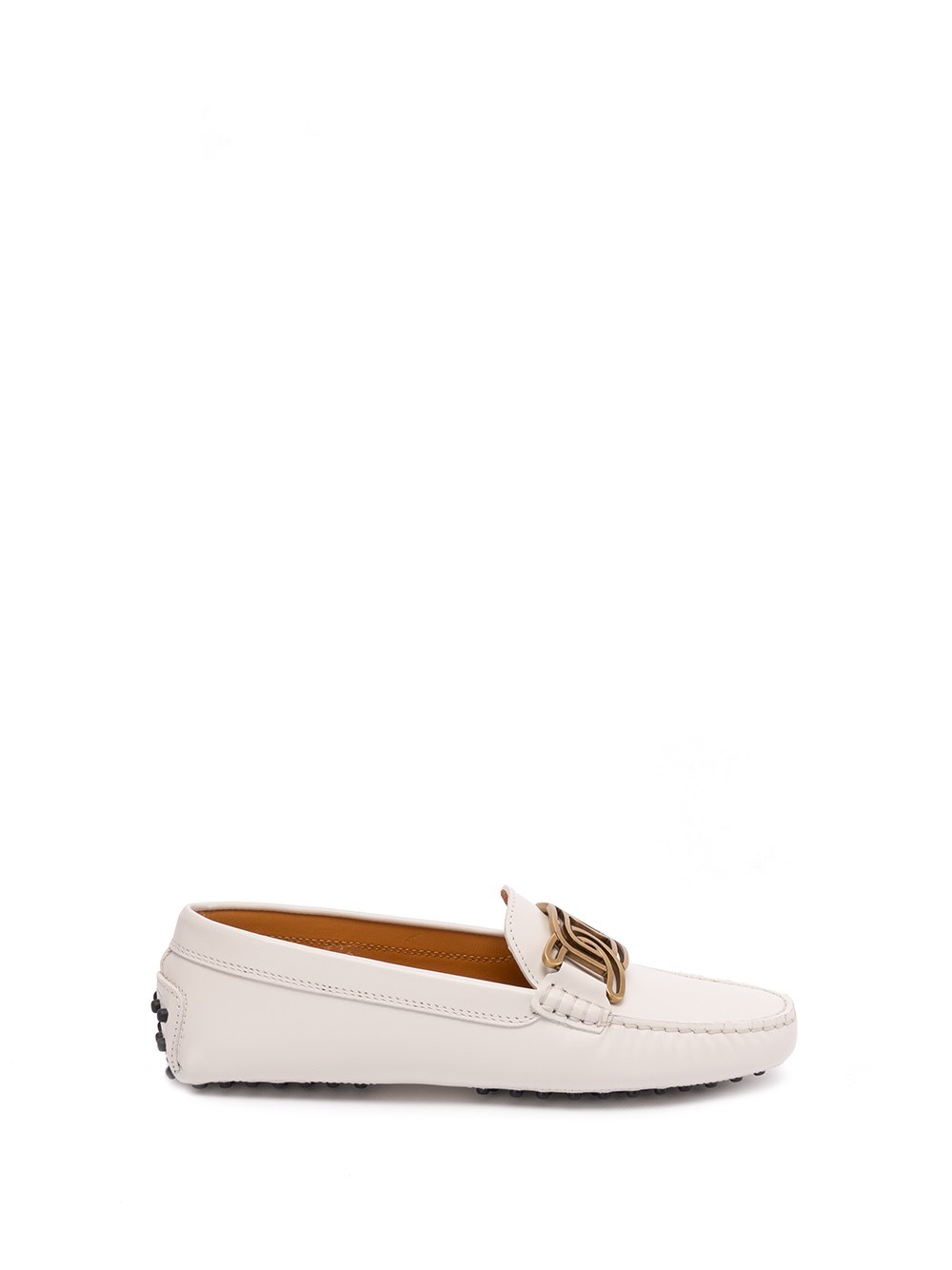 TOD'S `CHAIN GOMMINO` LOAFERS