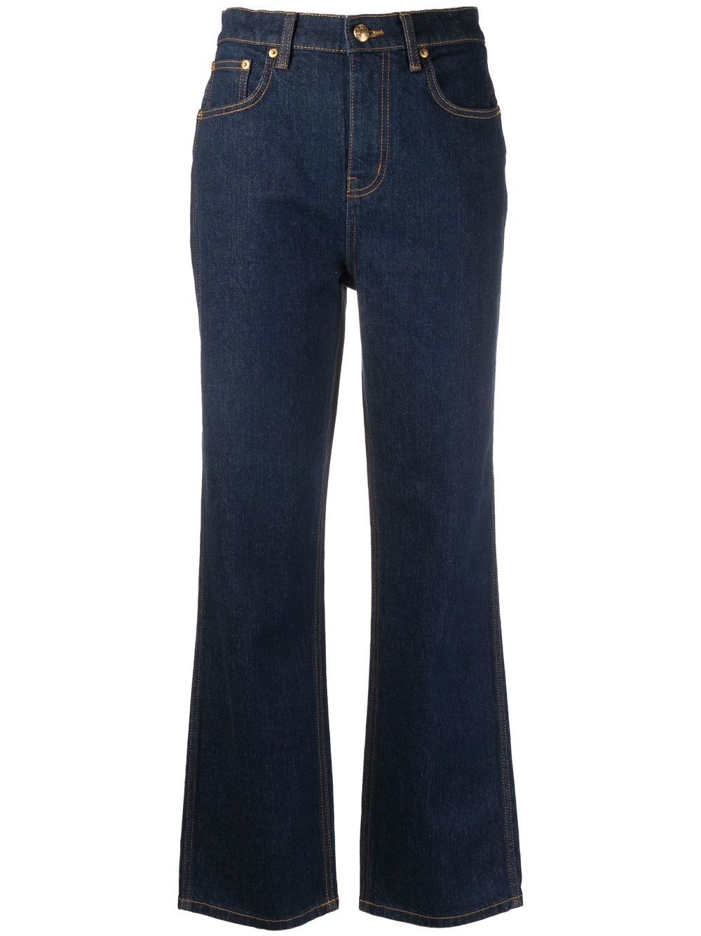TORY BURCH HIGH-RISE STRAIGHT JEANS