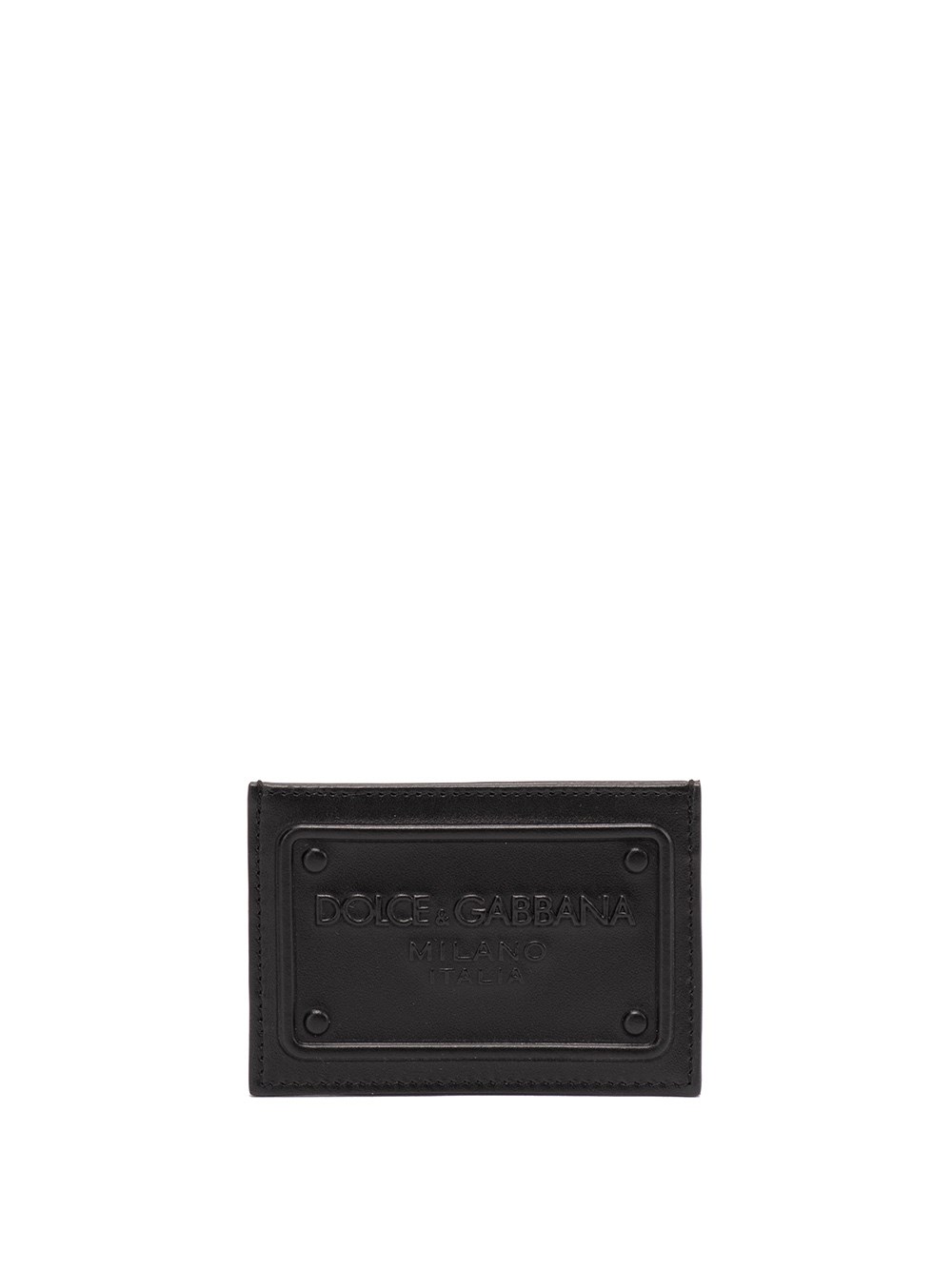 Dolce & gabbana Card Holder With Raised Logo