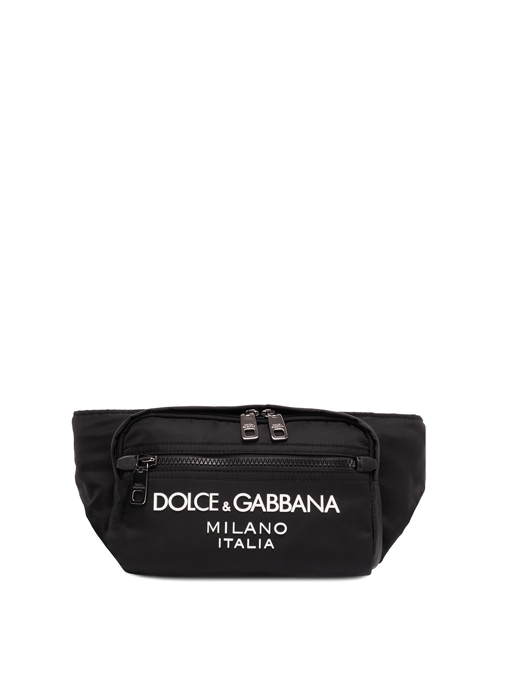 Dolce & Gabbana Belt Bag With Logo In Nero