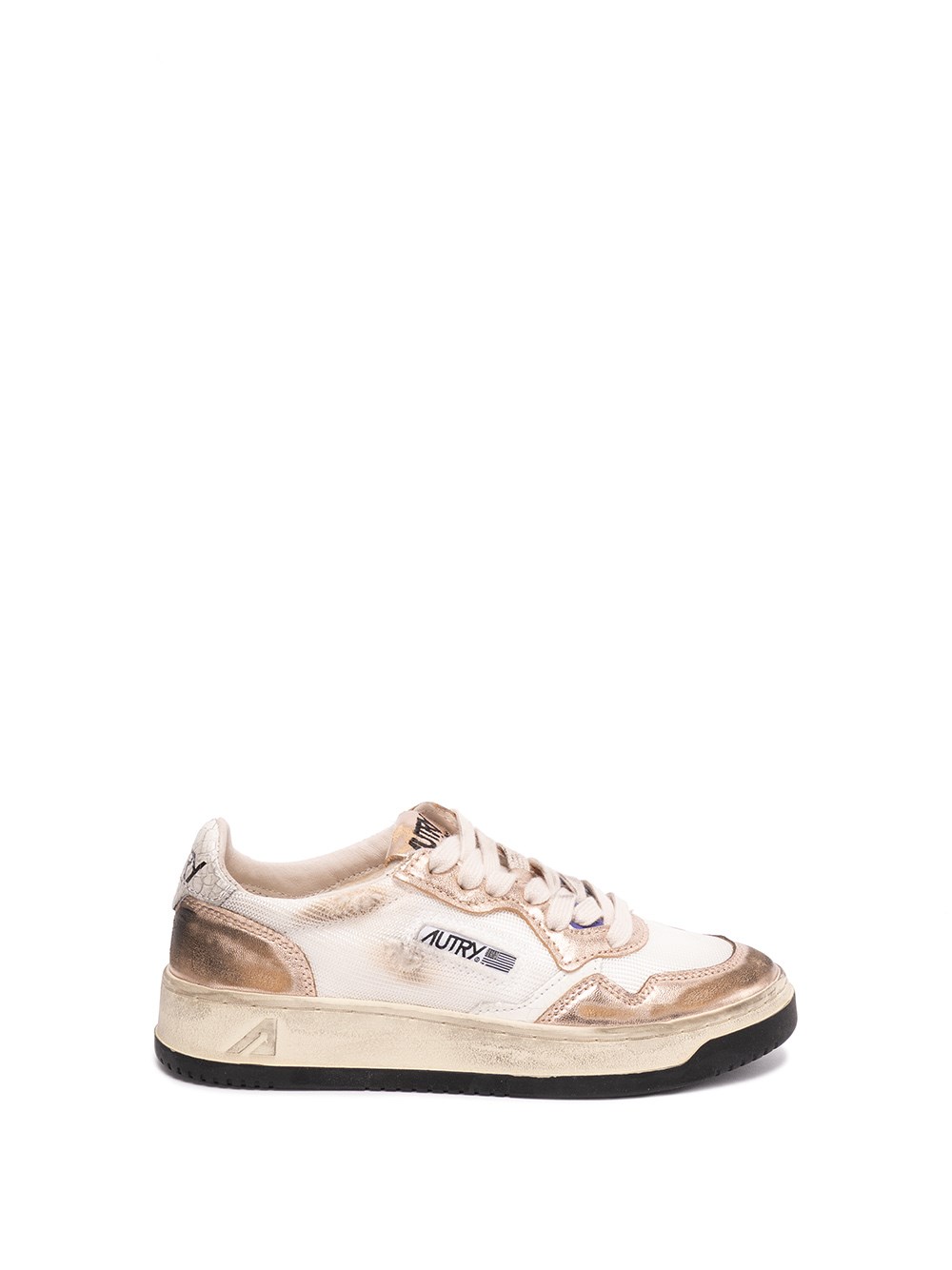 Autry `sup Vint Low` Sneakers In Bianco