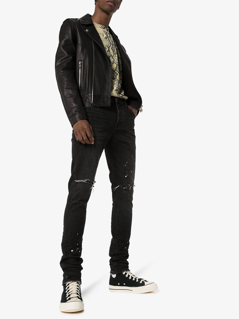 PURPLE BRAND `P001 BOS` JEANS