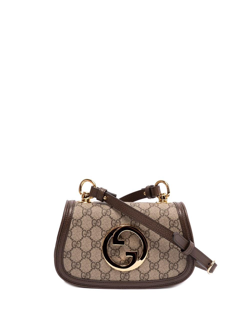 Gucci Blondie` Mini Shoulder Bag In Brown