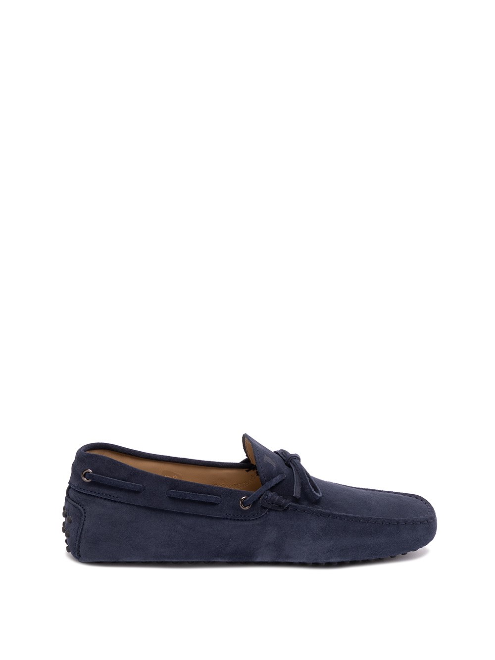 Tod's `gommino Driving` Suede Loafers In Blu