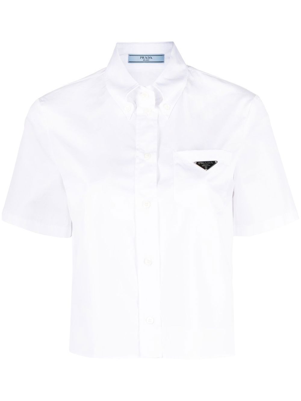 Prada Shirts In Bianco