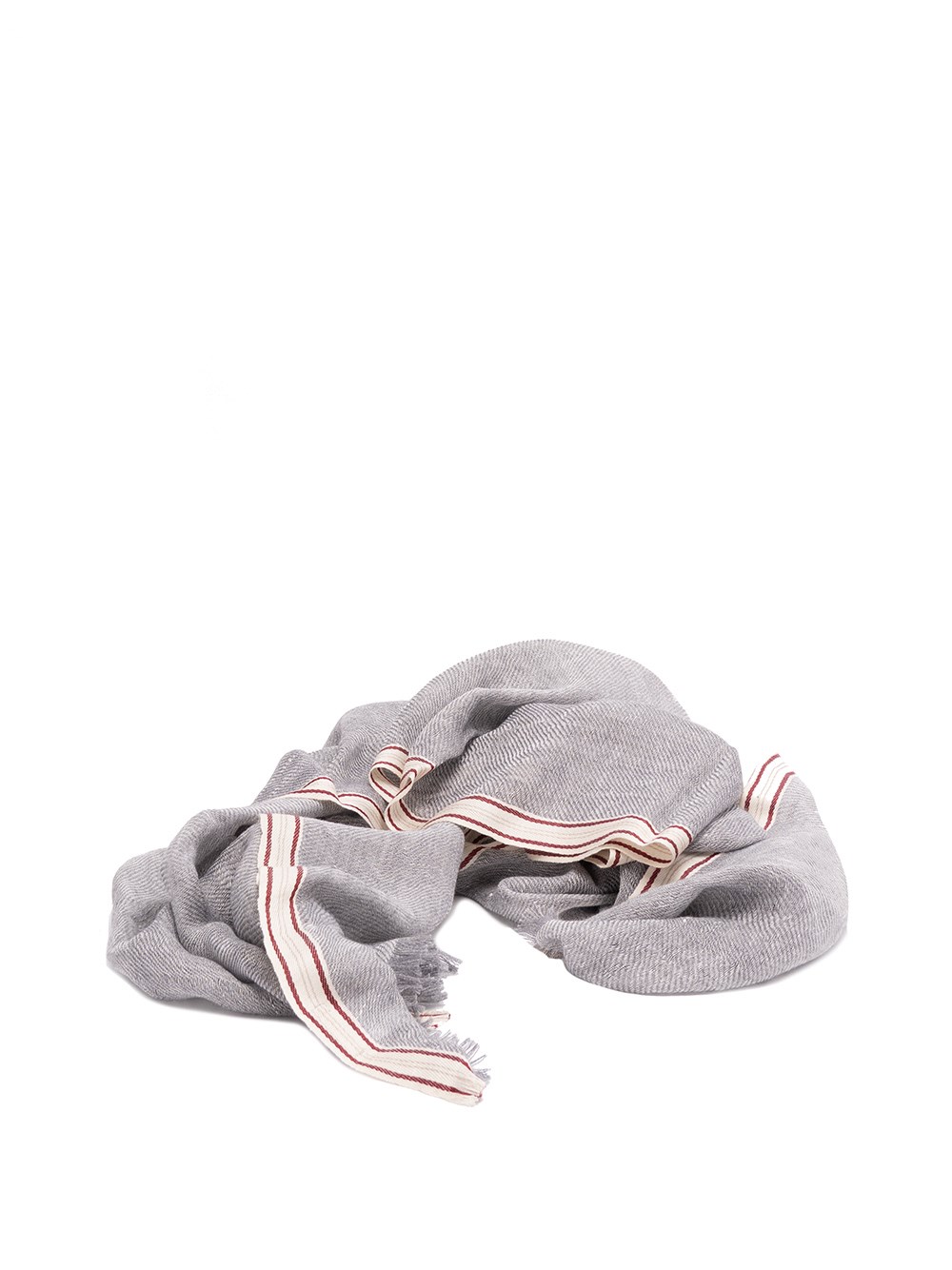 Brunello Cucinelli Scarf In Grigio