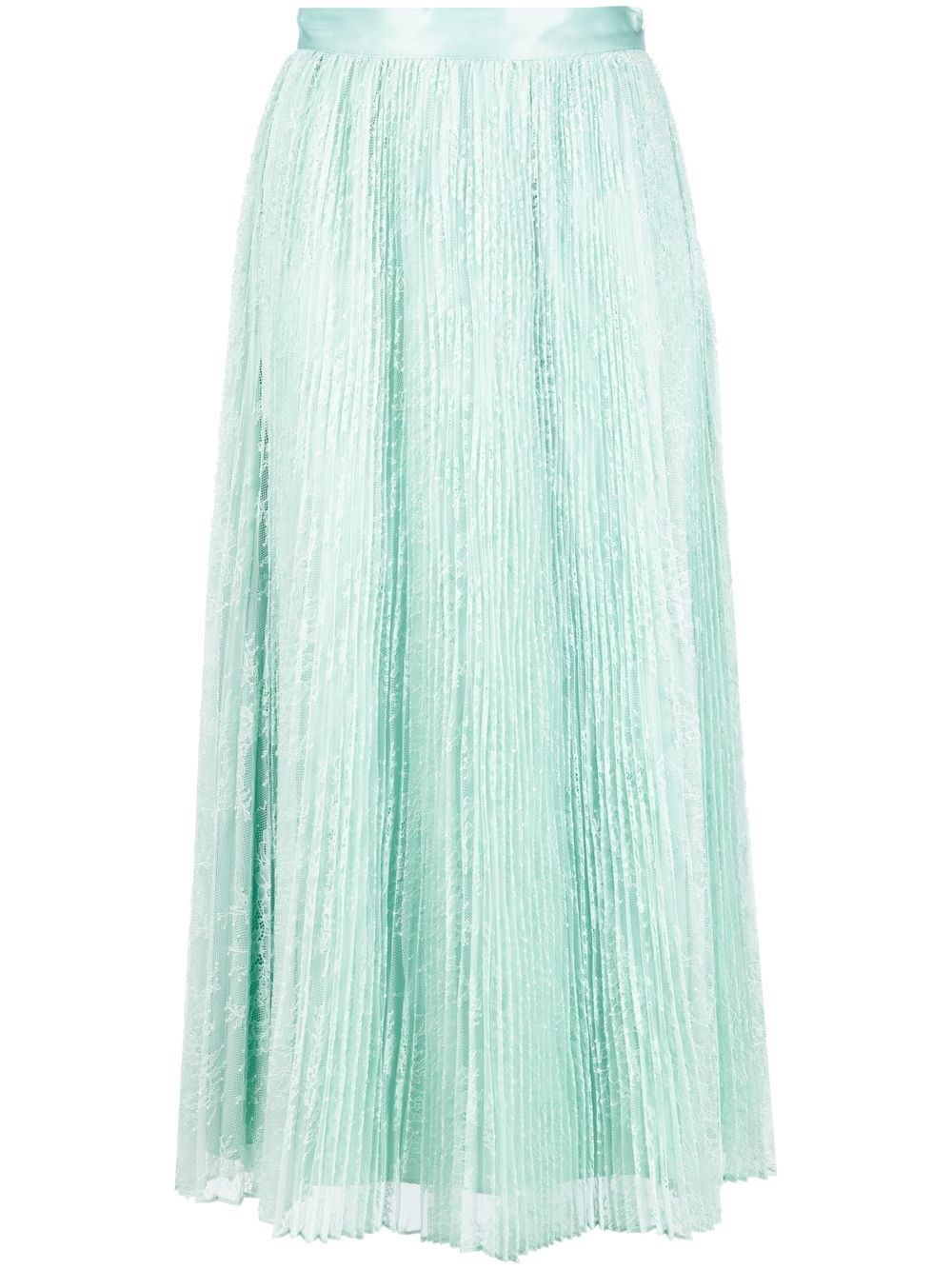 Shop Twinset Skirt In Verde