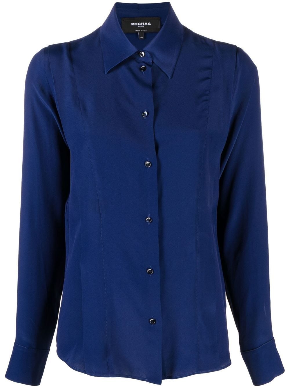 Rochas Classic Shirt In Blu
