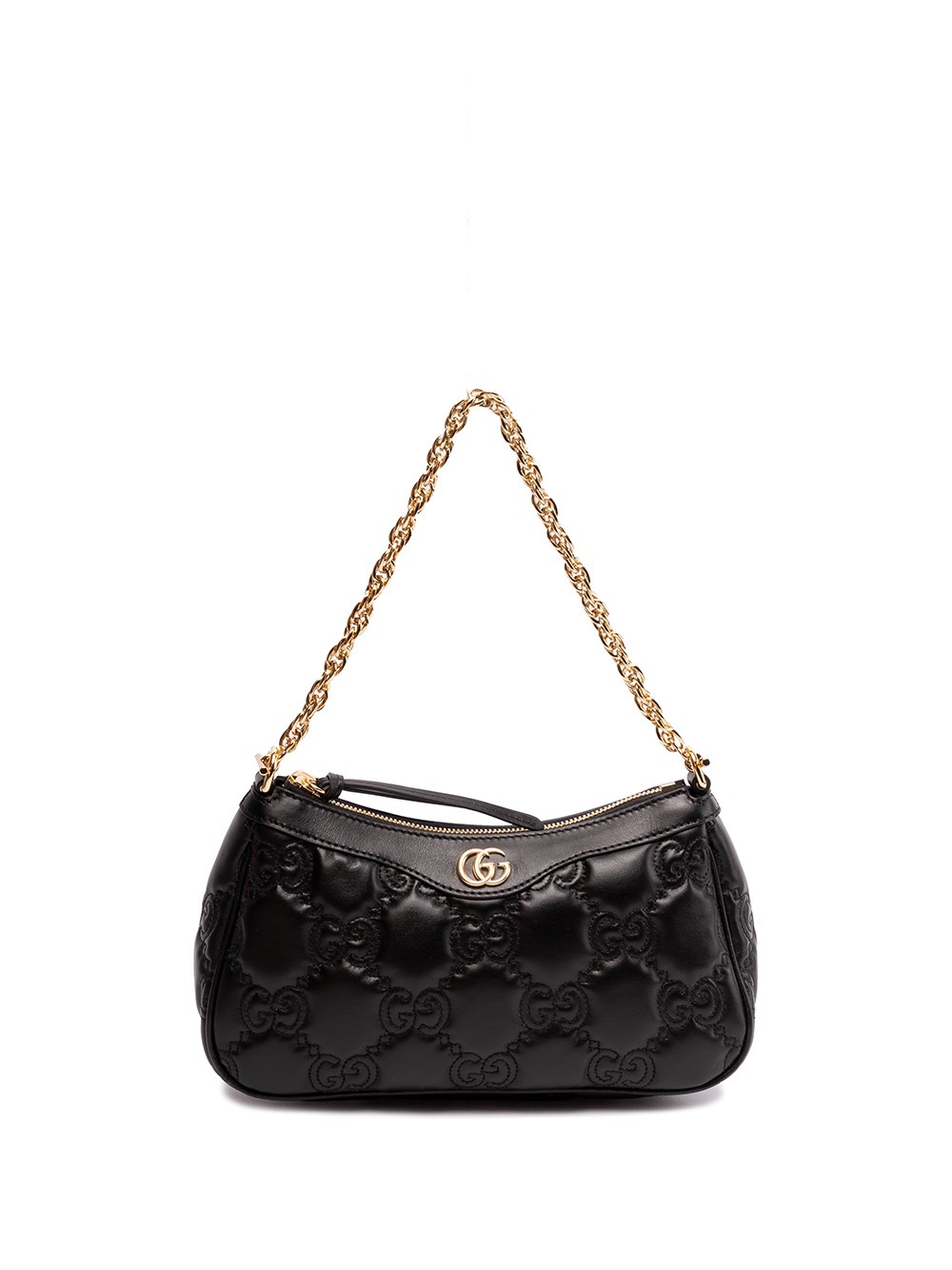 Shop Gucci `gg Matelassé` Handbag In Black  