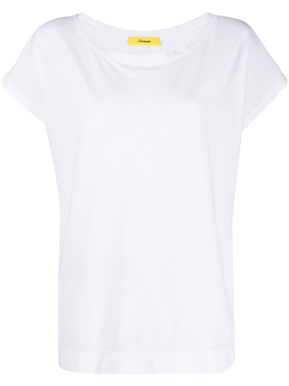 Drumohr T-shirt In Bianco