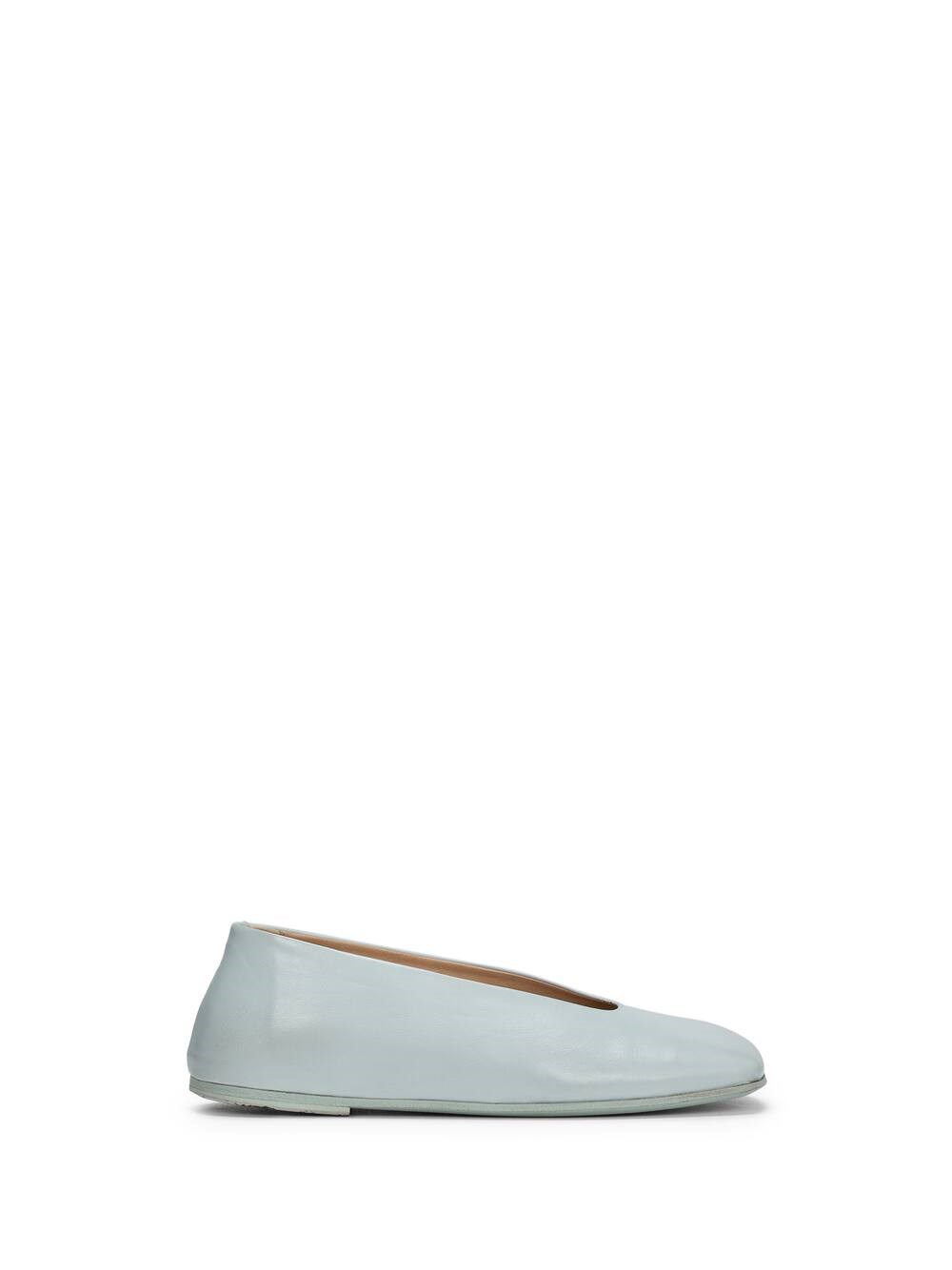 Marsèll Blue Spatolona Ballerina Flats In Blu