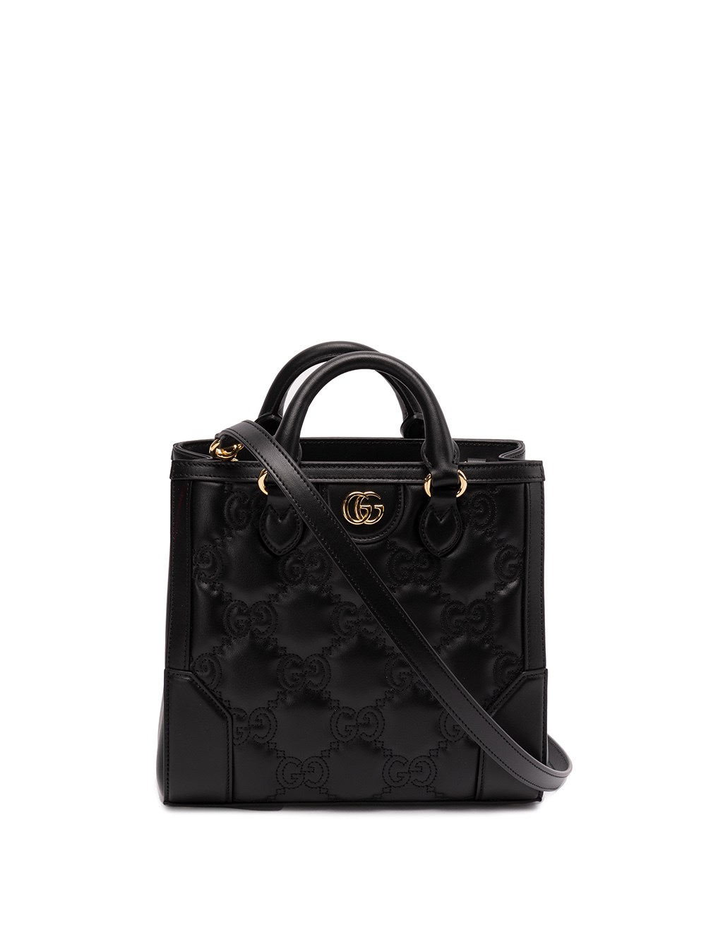 Gucci `gg Matelassé` Tote Bag In Black  