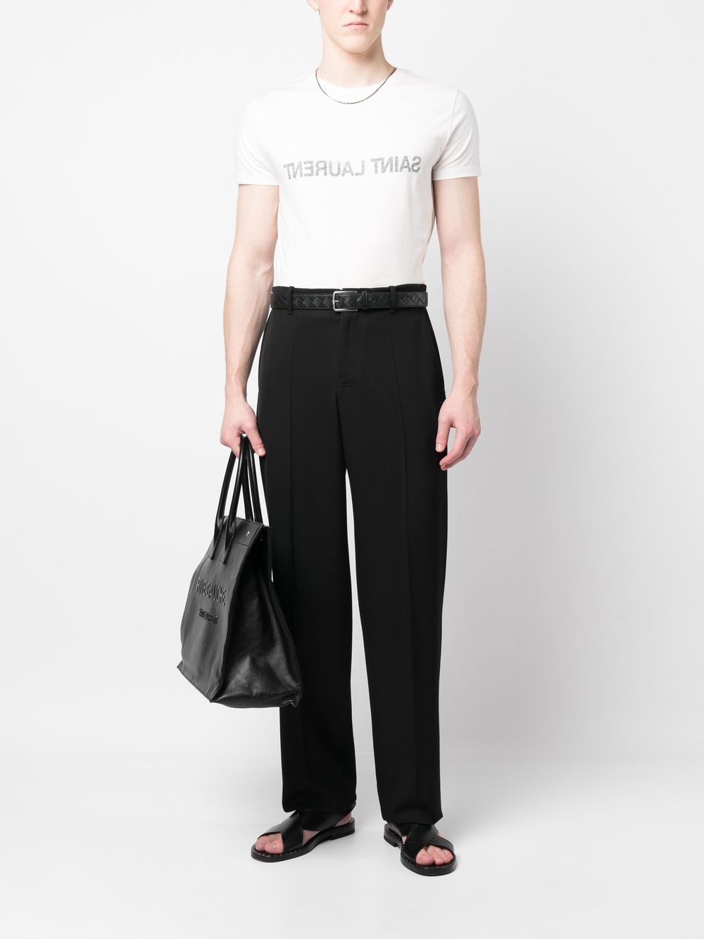 saint laurent crew-neck t-shirt available on Spinnaker - 24157