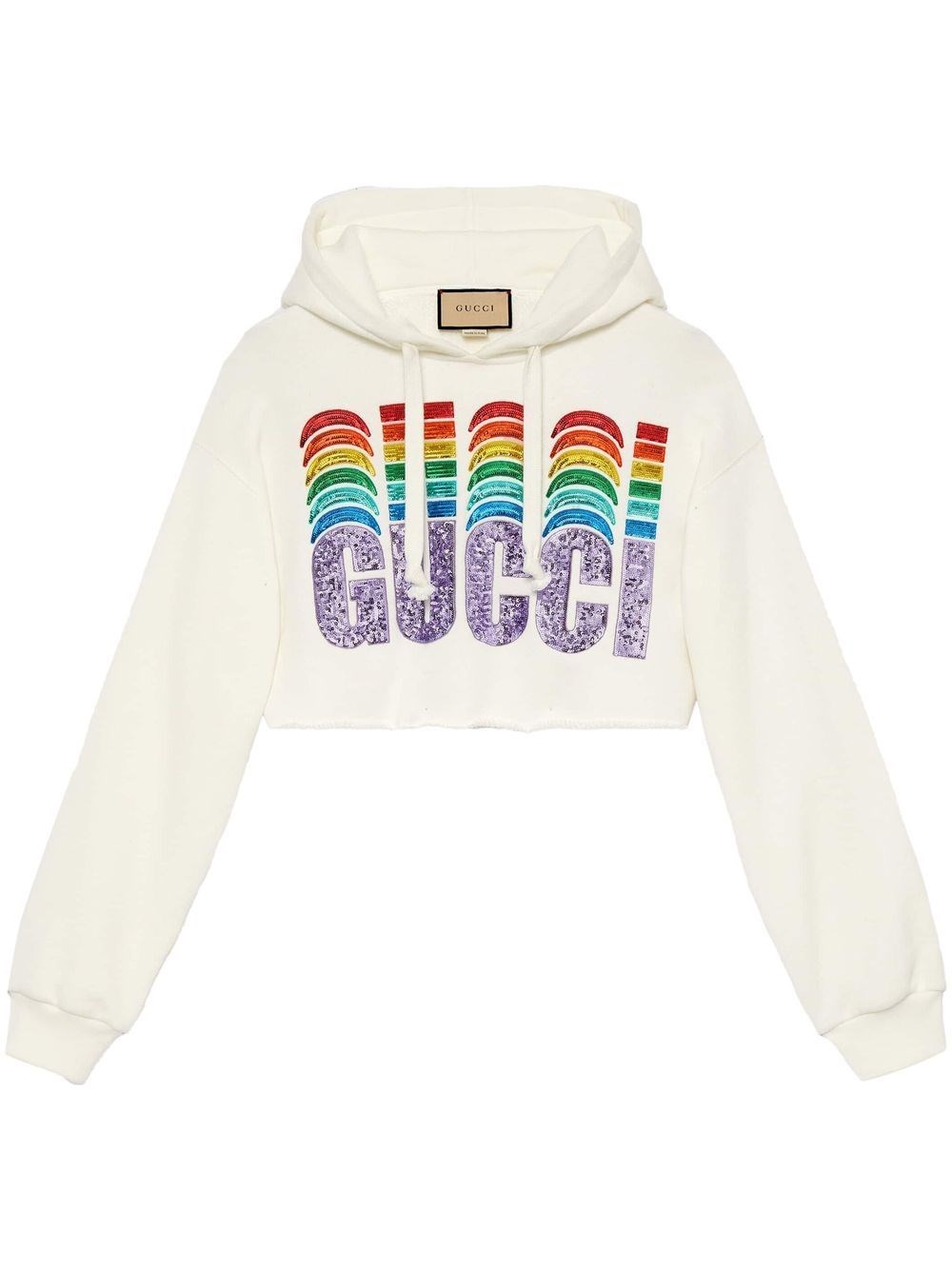 GUCCI CROPPED HOODIE
