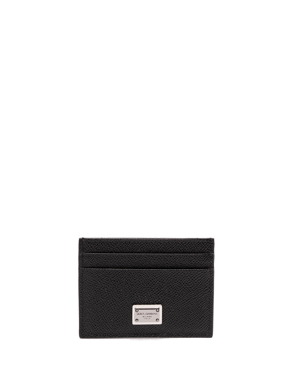 Dolce & Gabbana Credit Card Case In Black  