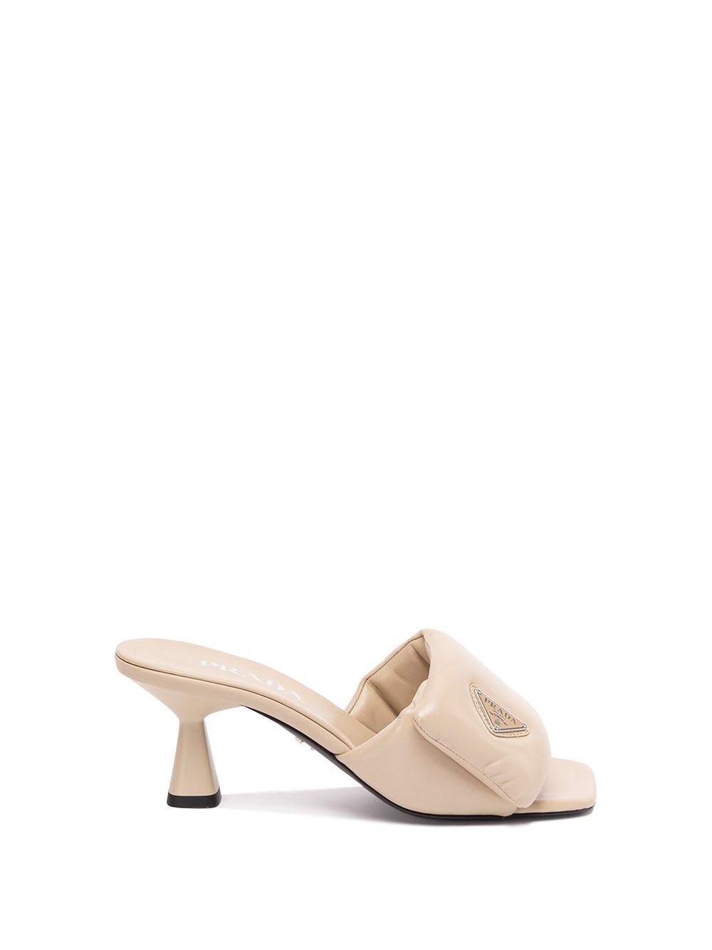 prada padded nappa leather sandals available on Spinnaker - 24301