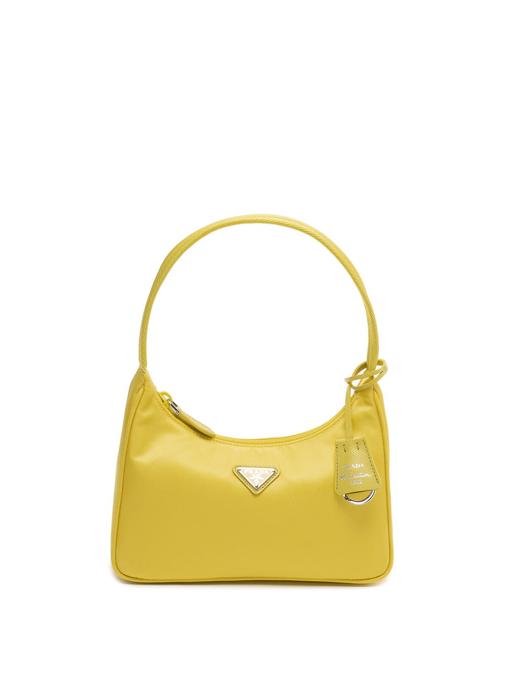 Prada Re-Edition 2000 Nylon Bag Mini Pineapple Yellow in Nylon with  Silver-tone - US