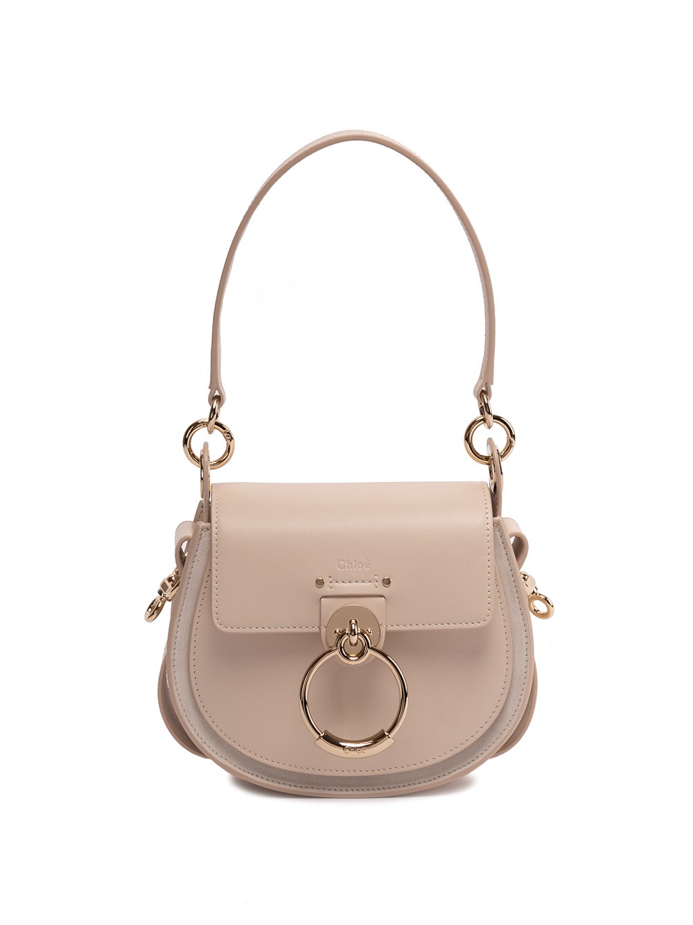 Chloé `tess` Small Crossbody Bag In Beige ModeSens