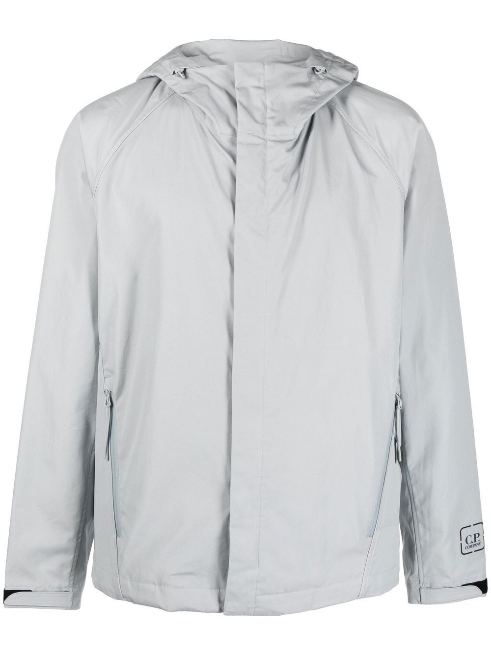 C.p. Company Metropolis Series Hyst Hooded Jacket In Blu