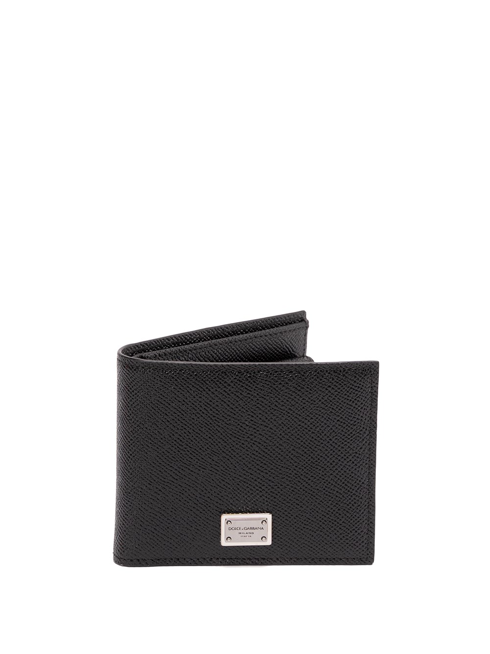 Dolce & Gabbana Bi-fold Wallet In Nero