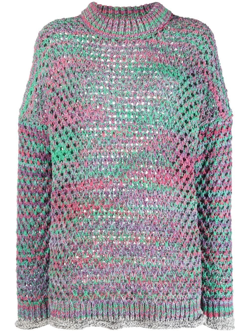 Attico Multicolor Sweater In Multi