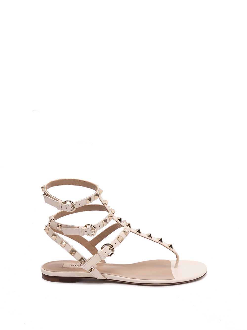 VALENTINO GARAVANI `ROCKSTUD` THONG SANDALS