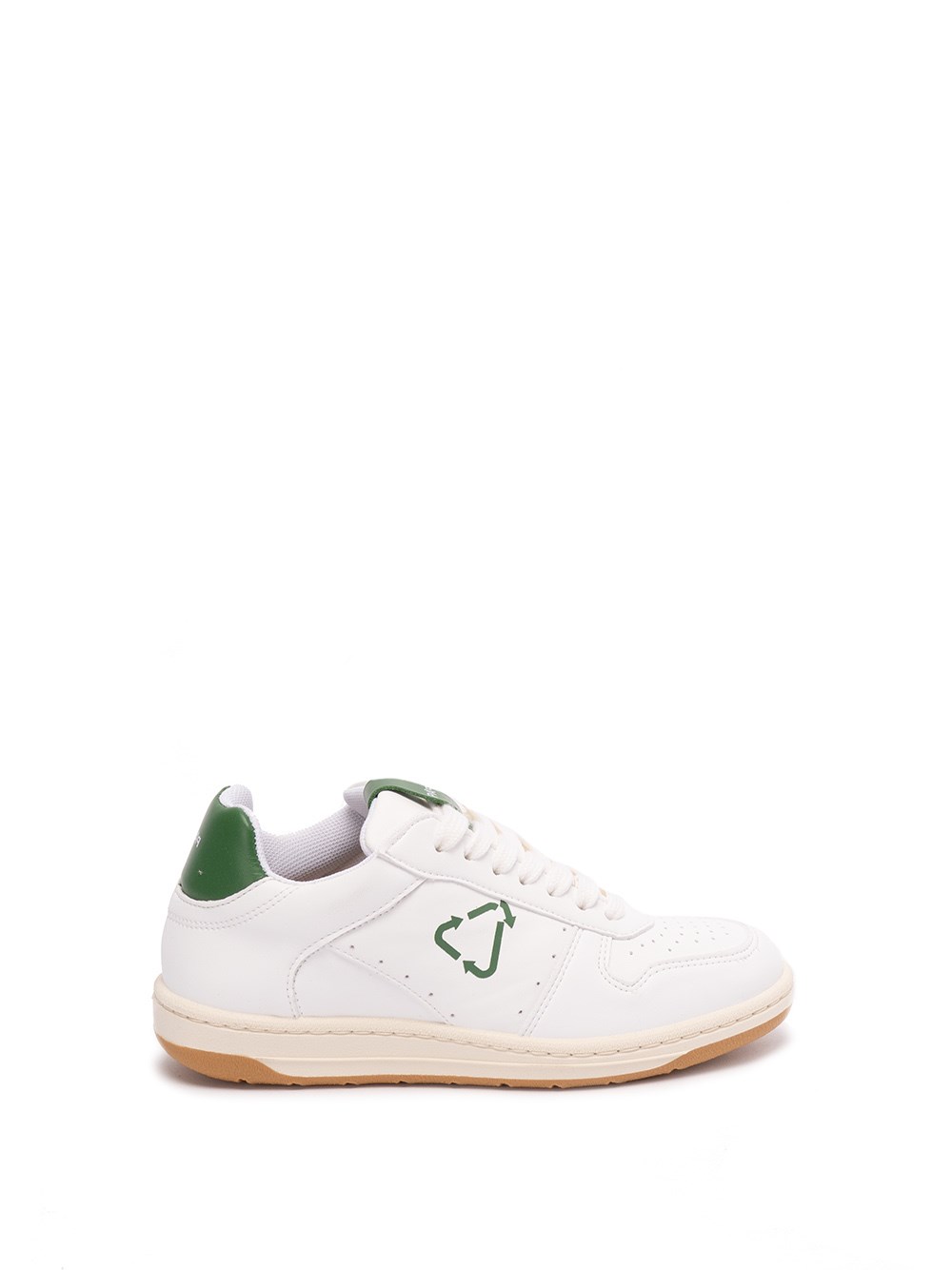 Pàp `eco-sustainable` Low Top Sneakers In Bianco