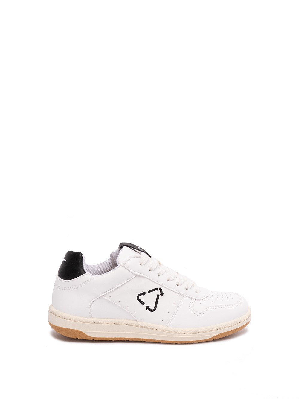 Pàp `eco-sustainable` Low Top Sneakers In Bianco