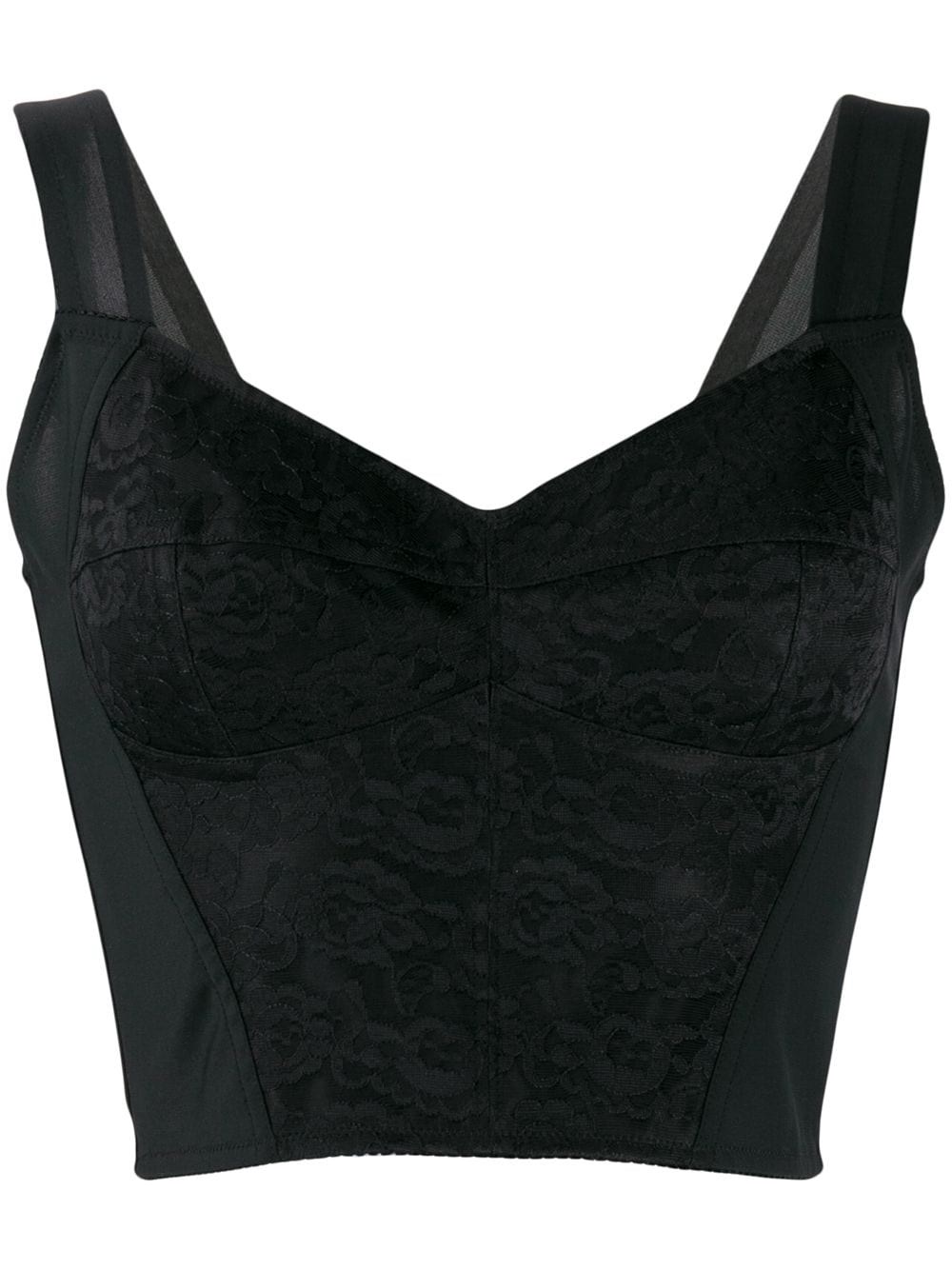 DOLCE & GABBANA BUSTIER TOP