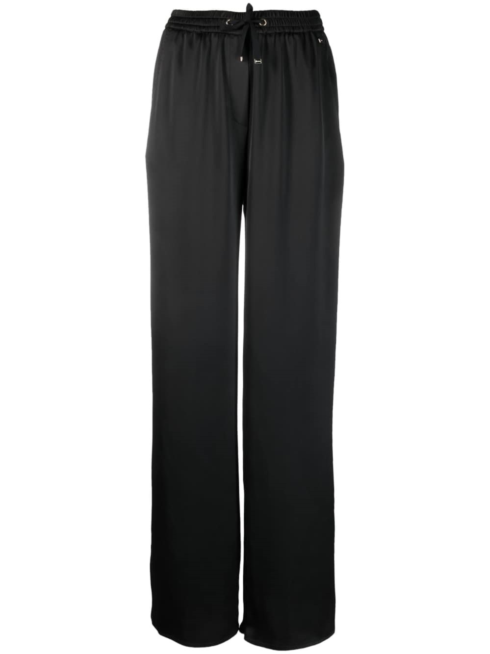 HERNO CASUAL SATIN PANTS