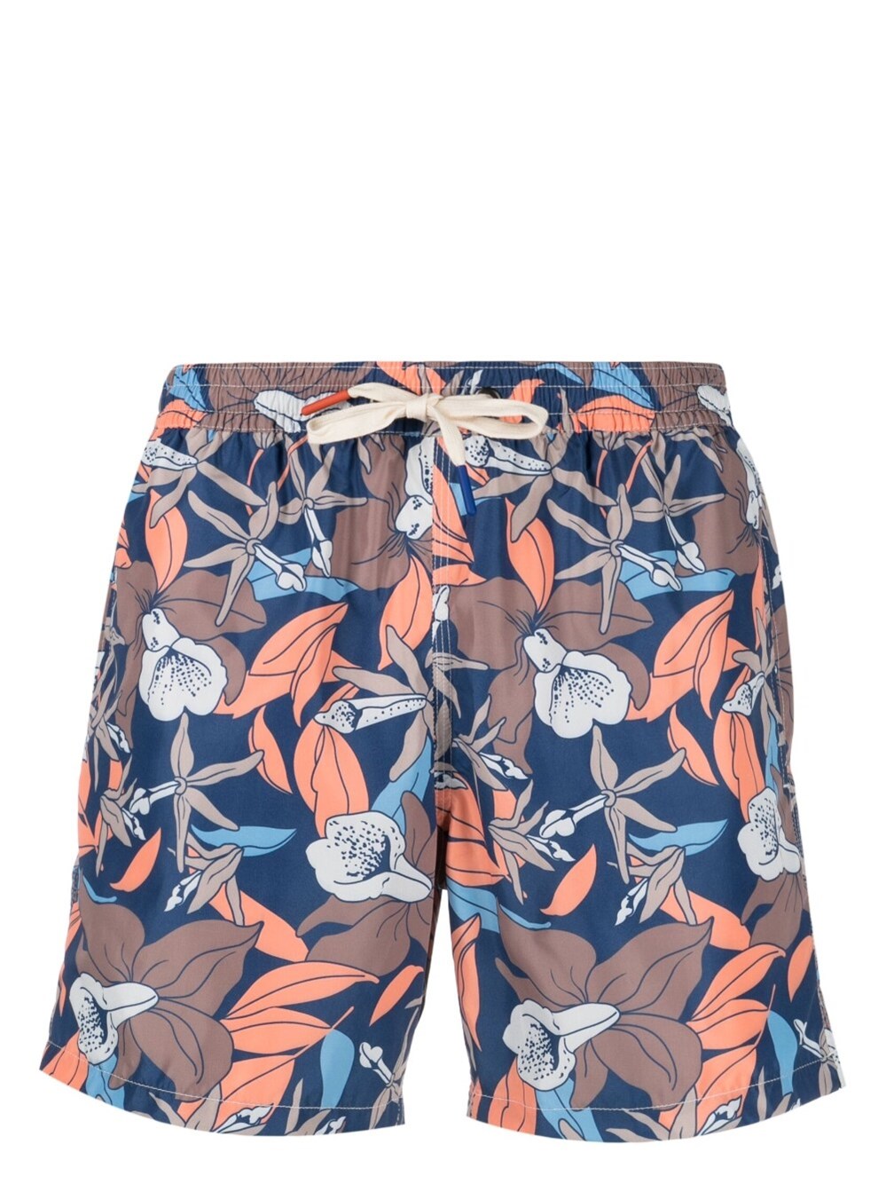 Altea Floral-print Swim Shorts In Blu