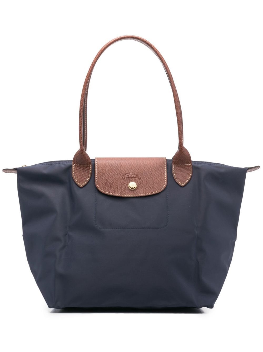 Shop Longchamp `le Pliage Original` Medium Tote Bag In Blue