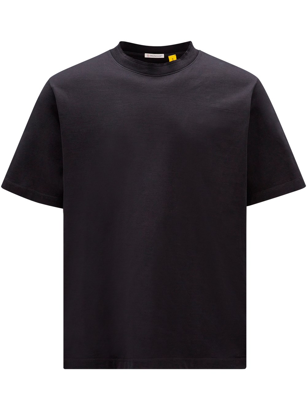 Moncler Genius Black Moncler X Ee72 By Edward Enninful Cotton T-shirt In Black  