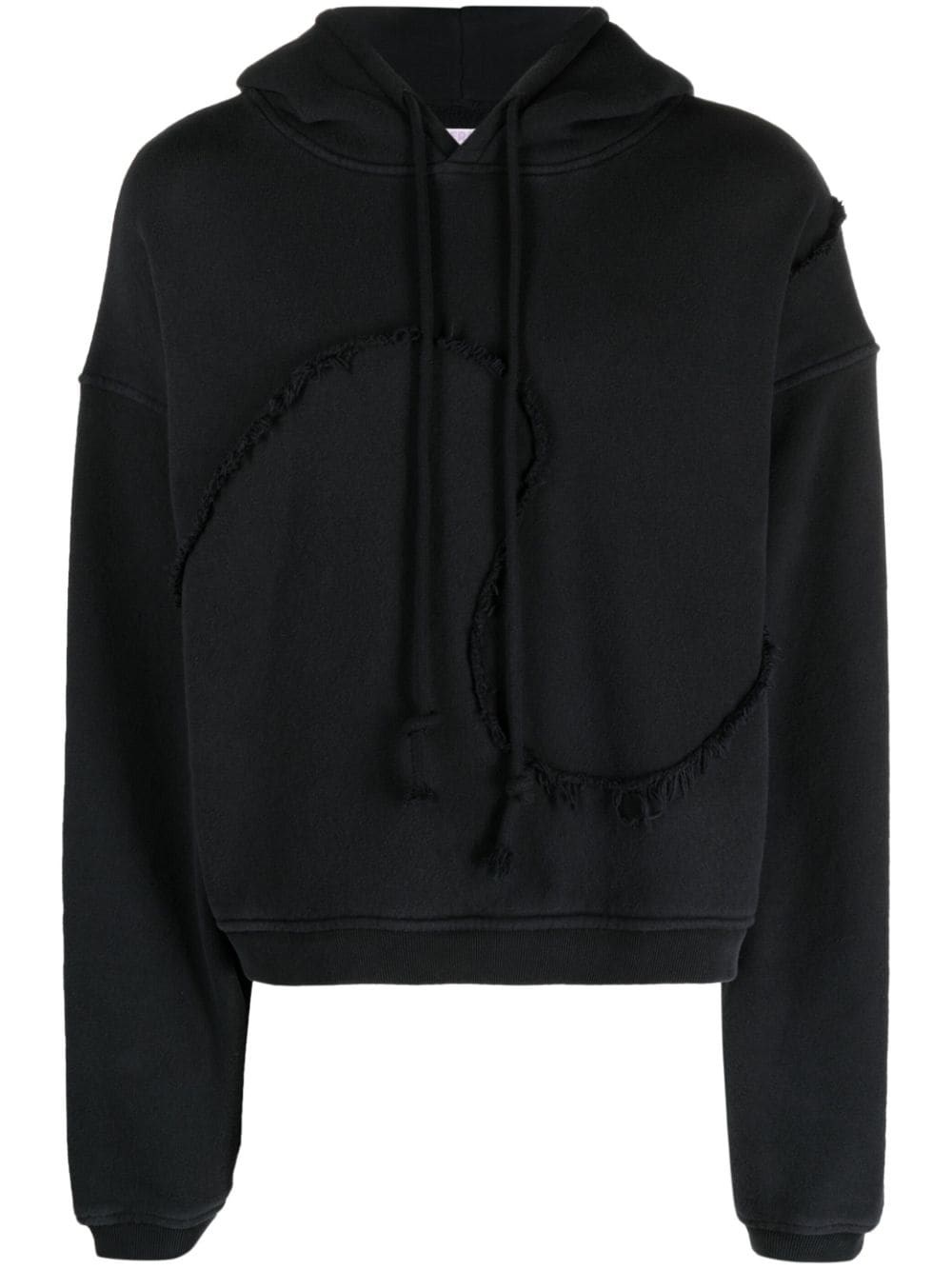 ERL `SWIRL` PREMIUM FLEECE KNIT HOODIE