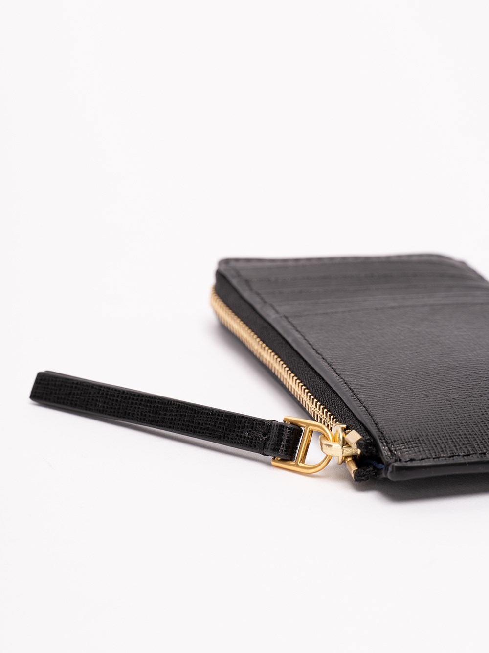 TORY BURCH Robinson Card Case Wallet Top Zip “ Missing Zipper Pull”