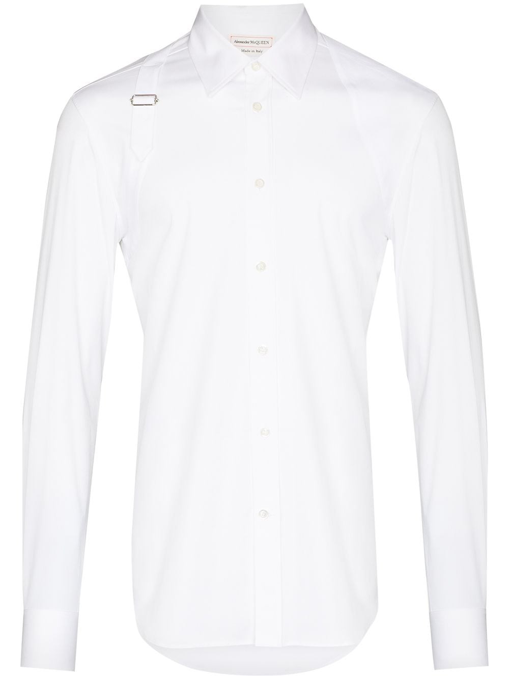 Alexander Mcqueen Harness Shirt In White